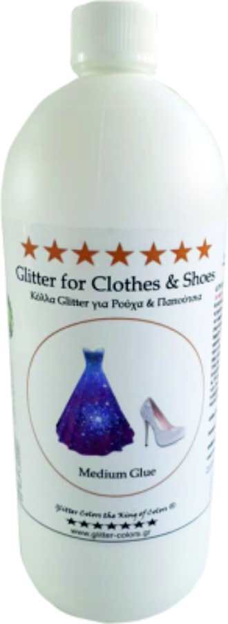 Κόλλα για Glitter για Ύφάσματα Παπούτσια κ.α 1litr